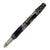 ART-PEN: Handcrafted Luxury Twist Pen - Ricco Deruta Design - Antique Pewter with Marble White/Blk Swirl Acrylic body - artisticaitalian.com