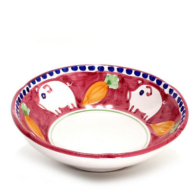 VIETRI: CAMPAGNA Porco Coupe Pasta Bowl - artisticaitalian.com