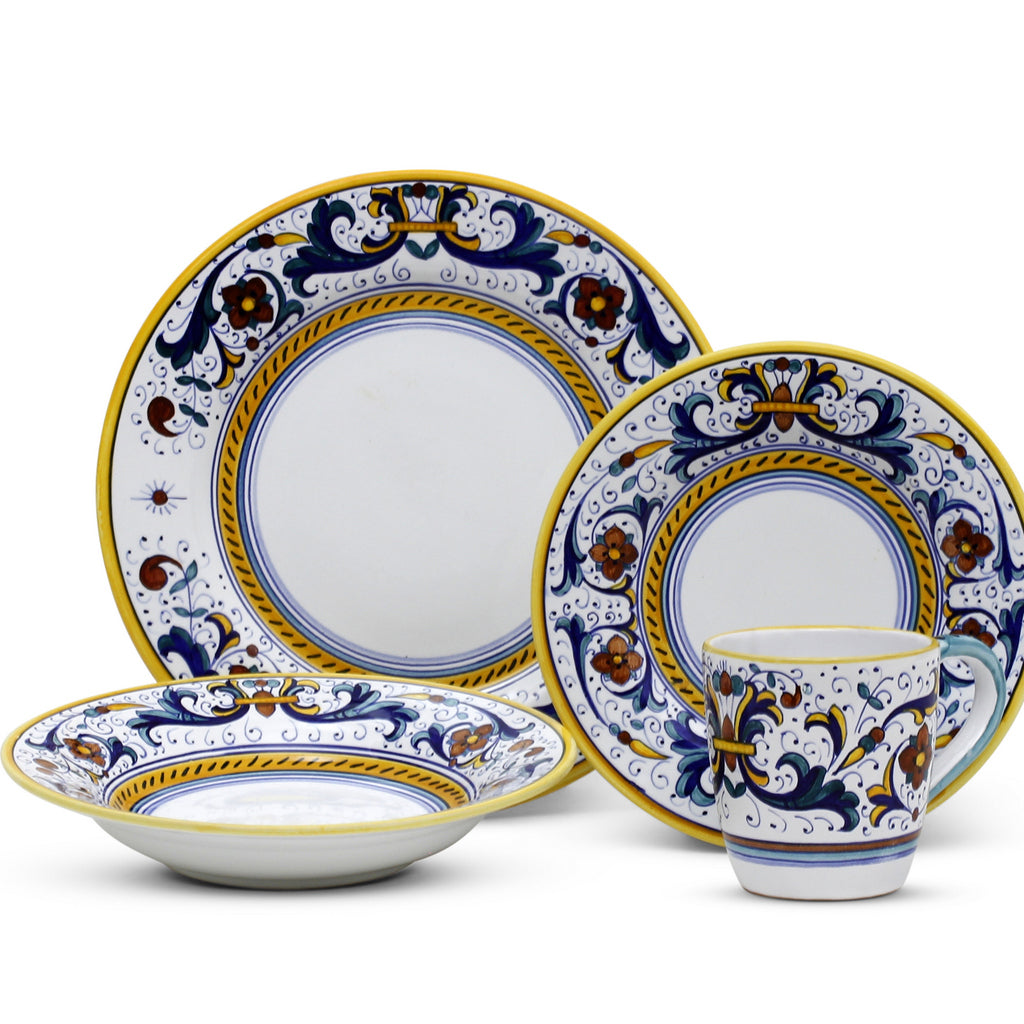 RICCO DERUTA CLASSICO: 4 Pieces Place Setting - artisticaitalian.com