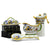 RAFFAELLESCO: Bundle with Butter Dish + Sauce Boat + Parmesan Bowl + Spoon Rest - artisticaitalian.com