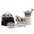 ORVIETO RED ROOSTER: Bundle with Butter Dish + Sauce Boat + Parmesan Bowl + Spoon Rest