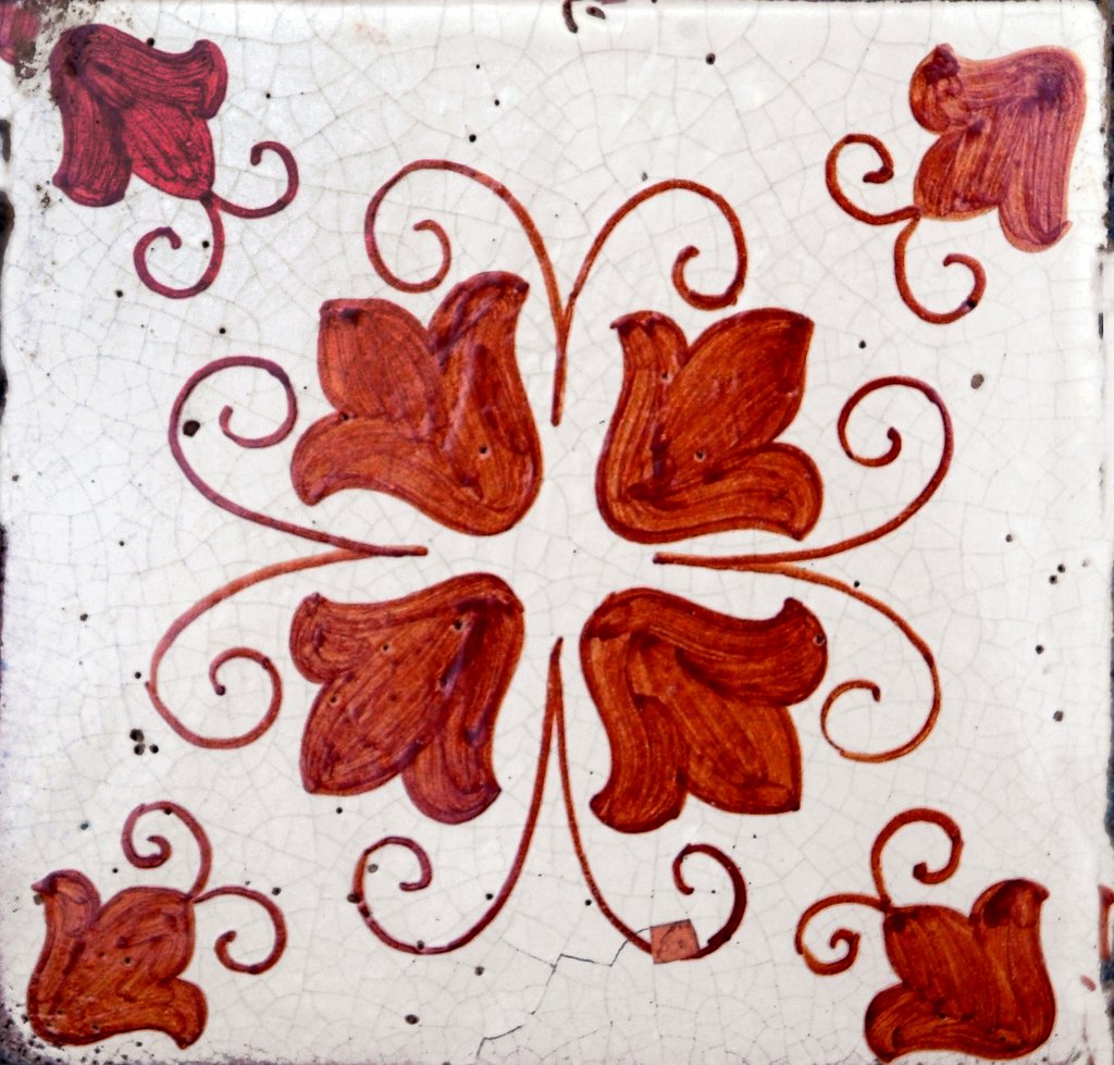 ANTICA DERUTA: Hand Painted Ceramic Authentic Deruta Tile - artisticaitalian.com