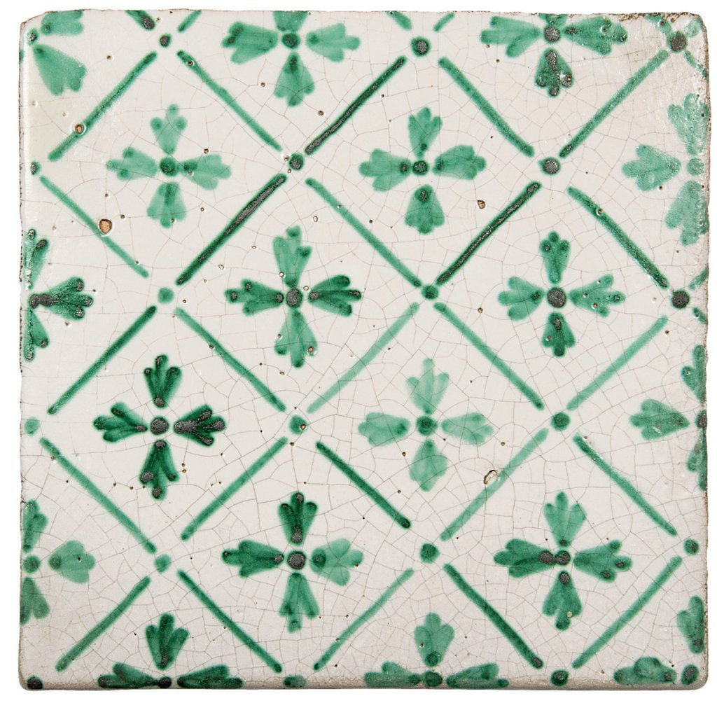 ANTICA DERUTA: Hand Painted Ceramic Authentic Deruta Tile - artisticaitalian.com