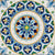 ANTICA DERUTA: Large Hand Painted Ceramic Authentic Deruta Tile - artisticaitalian.com