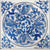 ANTICA DERUTA: Large Hand Painted Ceramic Authentic Deruta Tile - artisticaitalian.com