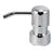 DERUTA FOGLIE: Liquid Soap/Lotion Dispenser with Chrome Pump (Large 26 OZ) - artisticaitalian.com