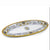 PAVOVE DELUXE: Fish/Hors d'Oeuvres Oval Narrow Platter - artisticaitalian.com