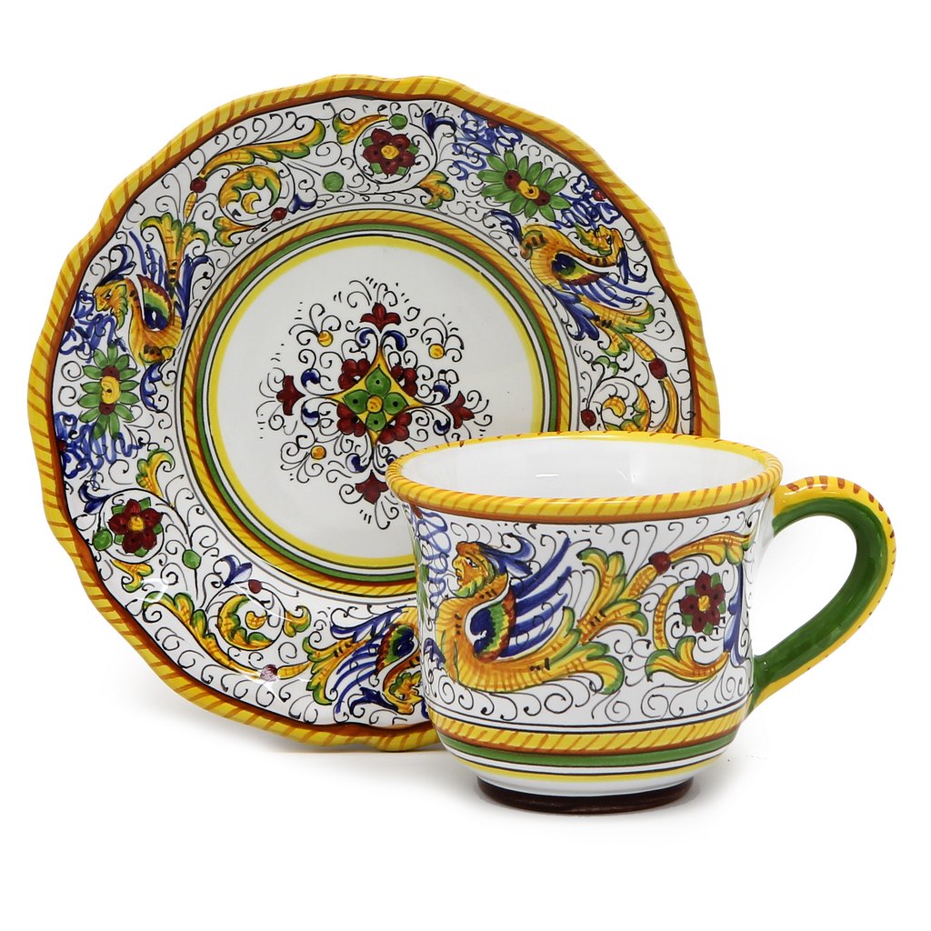 RAFFAELLESCO DELUXE: 5 Pieces Place Setting - artisticaitalian.com