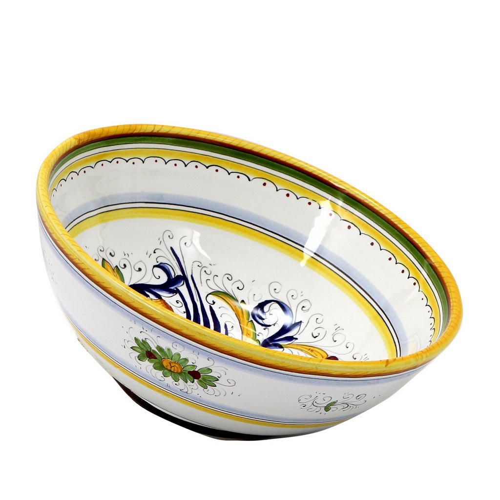 RAFFAELLESCO DELUXE: Salad Bowl (Medium) - artisticaitalian.com