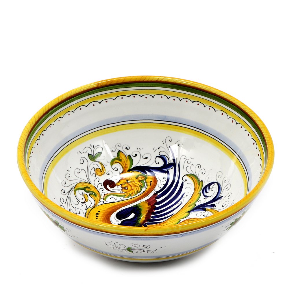 RAFFAELLESCO DELUXE: Salad Bowl (Medium) - artisticaitalian.com