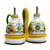 RAFFAELLESCO DELUXE: Oil and Vinegar cruets set with caddy - artisticaitalian.com