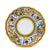 RAFFAELLESCO: Salad Plate - White Center - artisticaitalian.com