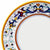 RICCO DERUTA: Dinner Plate - White Center - artisticaitalian.com