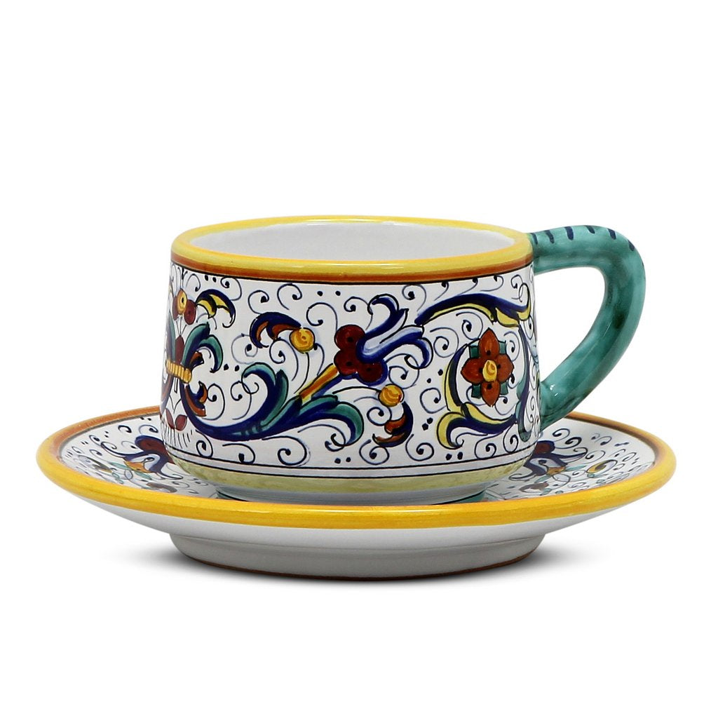 RICCO DERUTA DELUXE: Cup and Saucer - artisticaitalian.com