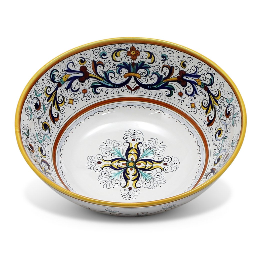 RICCO DERUTA DELUXE: Large Pasta/Salad Serving Bowl - artisticaitalian.com