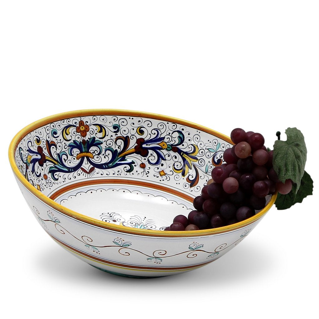 RICCO DERUTA DELUXE: Large Pasta/Salad Serving Bowl - artisticaitalian.com