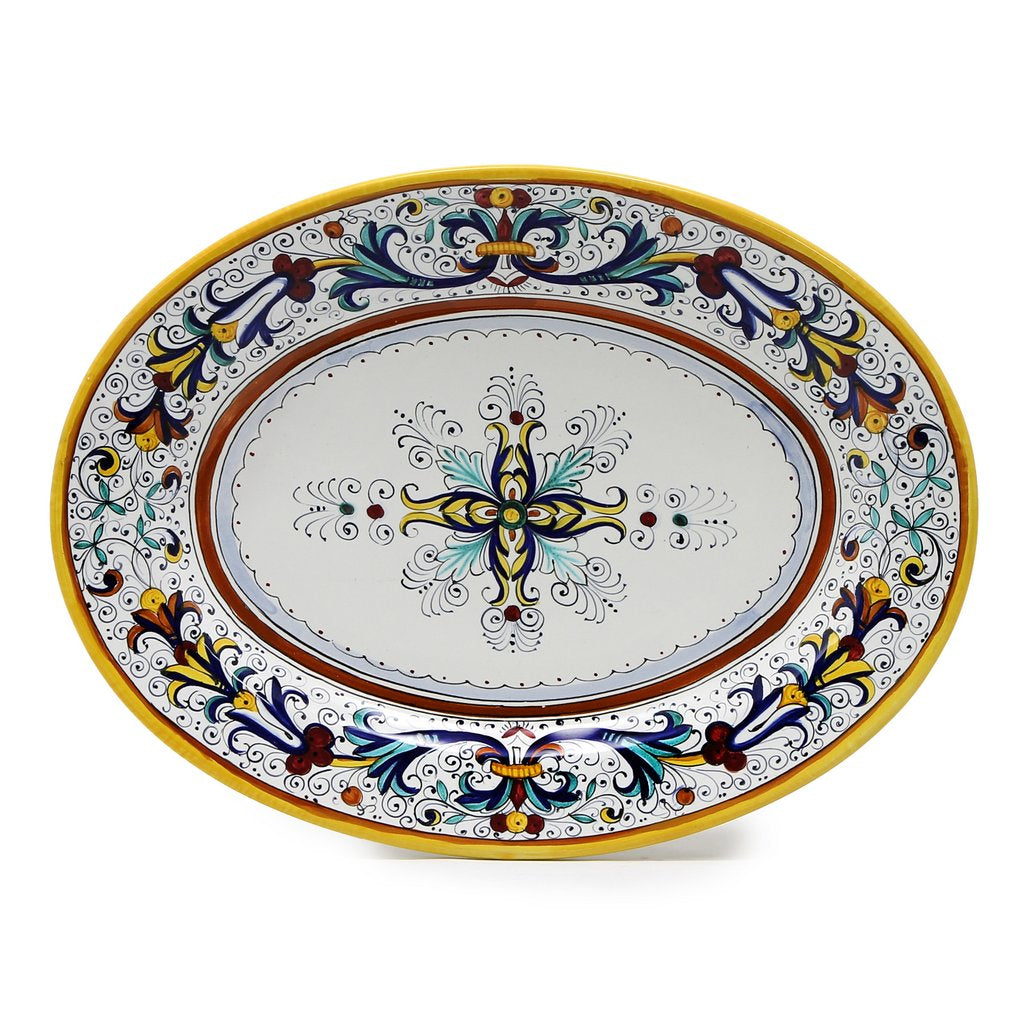 RICCO DERUTA DELUXE: Serving Turkey/Ham Oval Platter