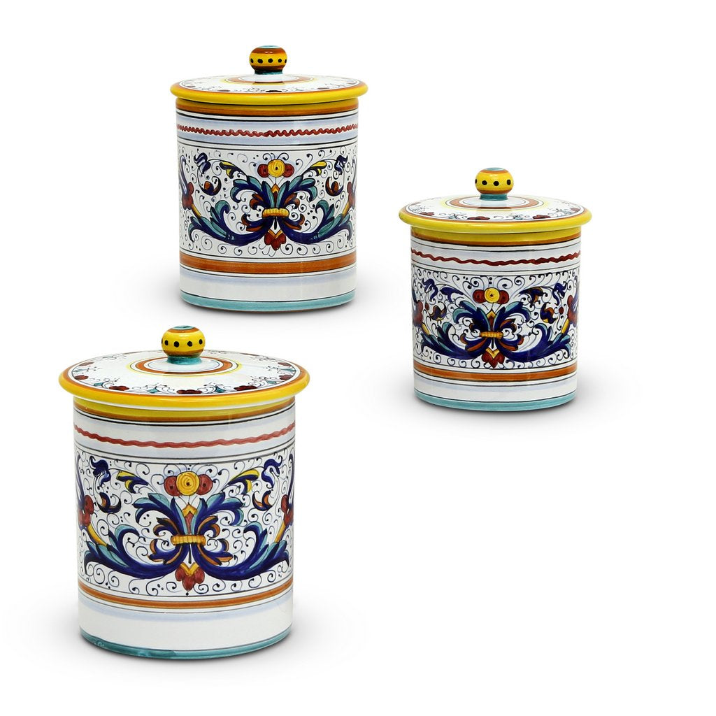 RICCO DERUTA DELUXE: Canister Set (3-Pcs) [SM+MED+LG]