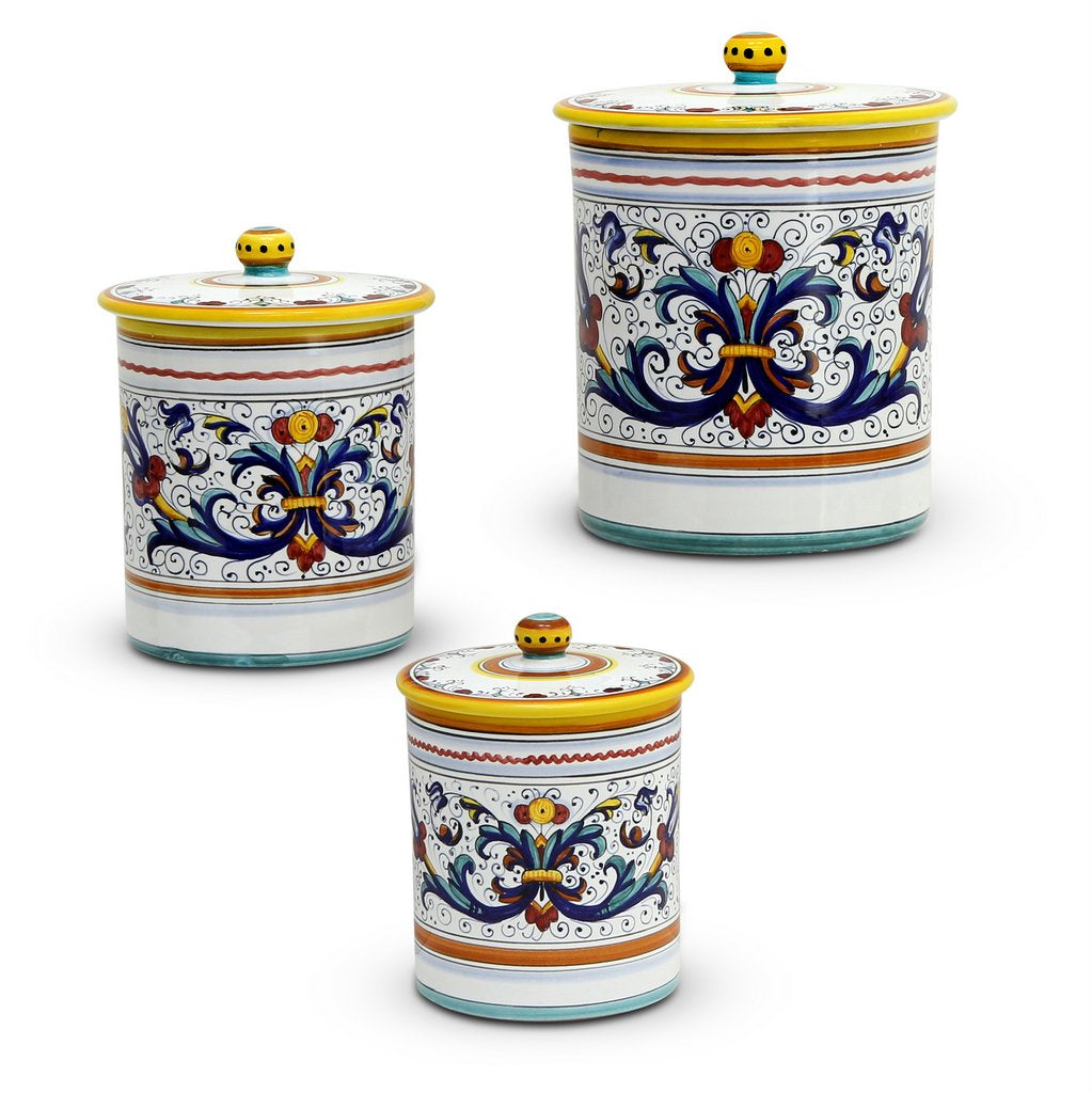 RICCO DERUTA DELUXE: Canister Set (3-Pcs) [MED+LG+XLG]