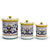 RICCO DERUTA DELUXE: Canister Set (3-Pcs) [MED+LG+XLG]