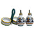 RICCO DERUTA DELUXE: Oil and Vinegar cruets set with caddy (NEW) - artisticaitalian.com