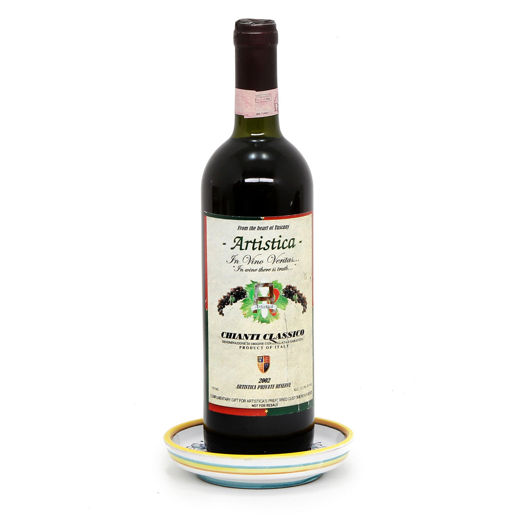 RICCO DERUTA DELUXE: Wine Coaster - artisticaitalian.com