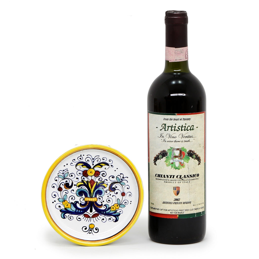 RICCO DERUTA DELUXE: Wine Coaster - artisticaitalian.com