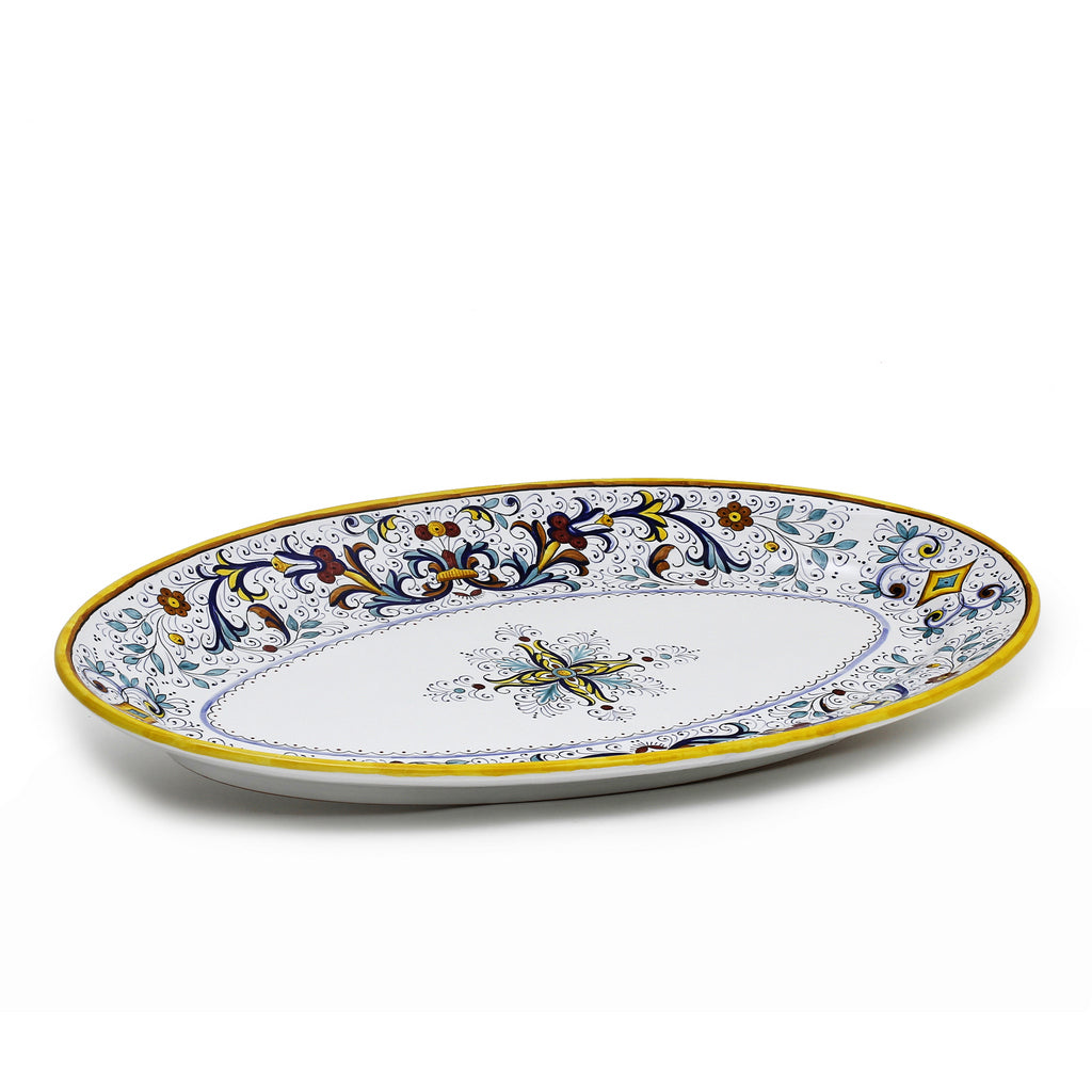 RICCO DERUTA DELUXE: Extra Large Oval Turkey Platter - artisticaitalian.com