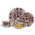 ORVIETO RED ROOSTER: 5 Pieces Place Setting - artisticaitalian.com