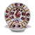 ORVIETO RED ROOSTER: 5 Pieces Place Setting - artisticaitalian.com