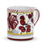 ORVIETO RED ROOSTER: Pre Pack Dinner Plate + Coupe Bowl + Mug - artisticaitalian.com