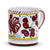 ORVIETO RED ROOSTER: 3 Pieces Place Dinnerware Setting - artisticaitalian.com