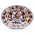 ORVIETO RED ROOSTER: Serving Set Charger + Salad Pasta Bowl + Oval Platter - artisticaitalian.com