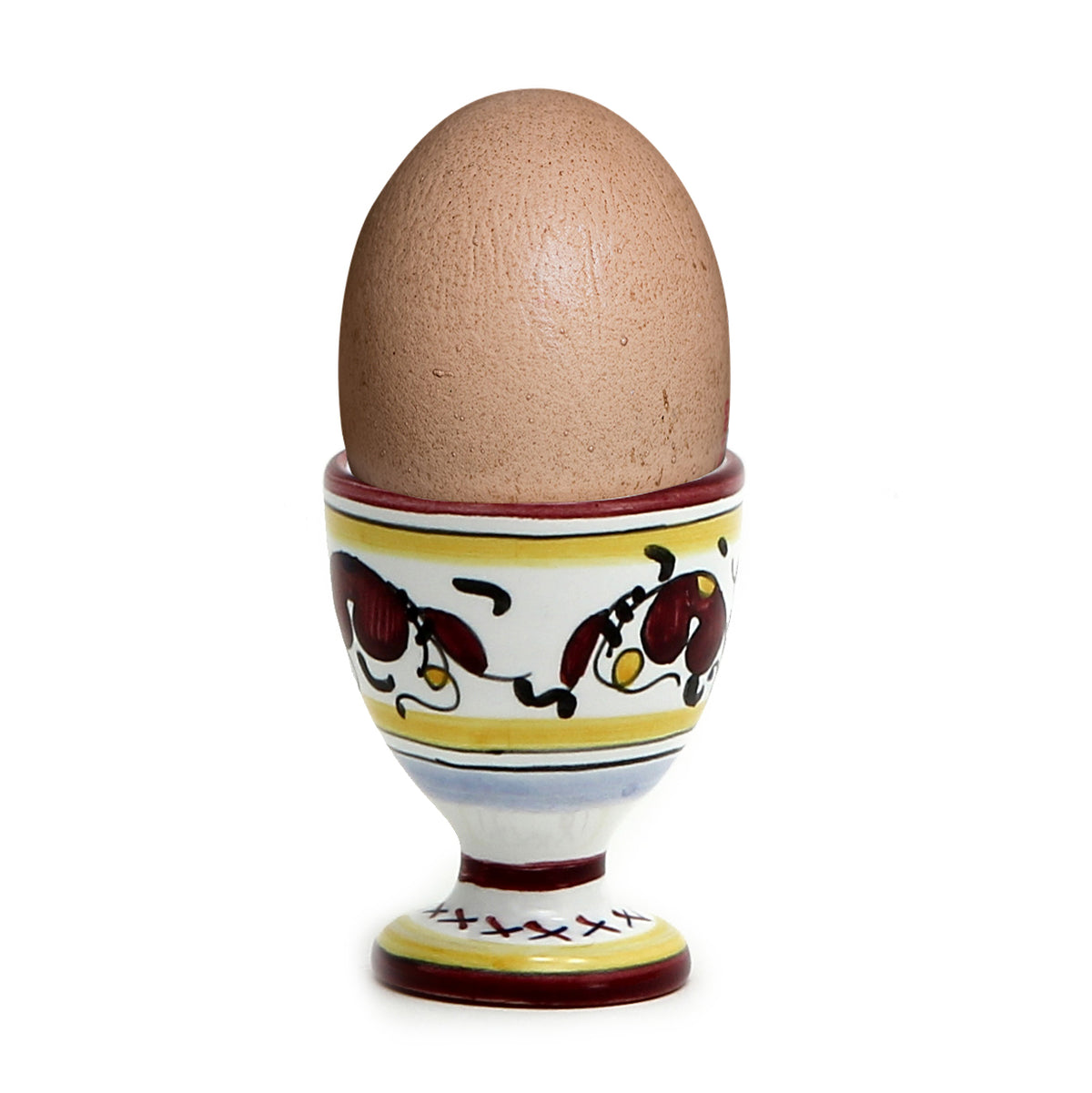 ORVIETO RED ROOSTER: Egg Holder Cup [R]