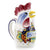 IN VINO VERITAS: Traditional Italian Rooster of Fortune Wine Pitcher (Large=1.5 Liter 50 Oz) - artisticaitalian.com