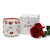 ROMANTICA: Valentino - Muah! Large Candle Vase Ceramic Container (30 Oz) - artisticaitalian.com