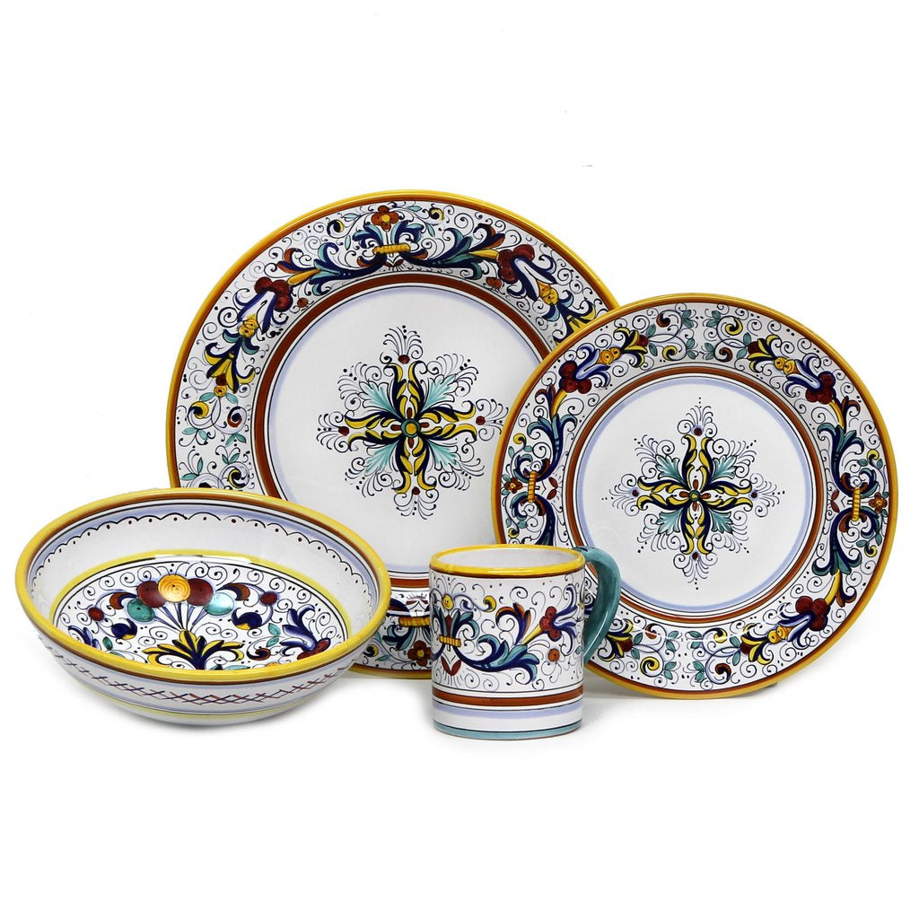 RICCO DERUTA DELUXE: 4 Pieces Place Setting - artisticaitalian.com