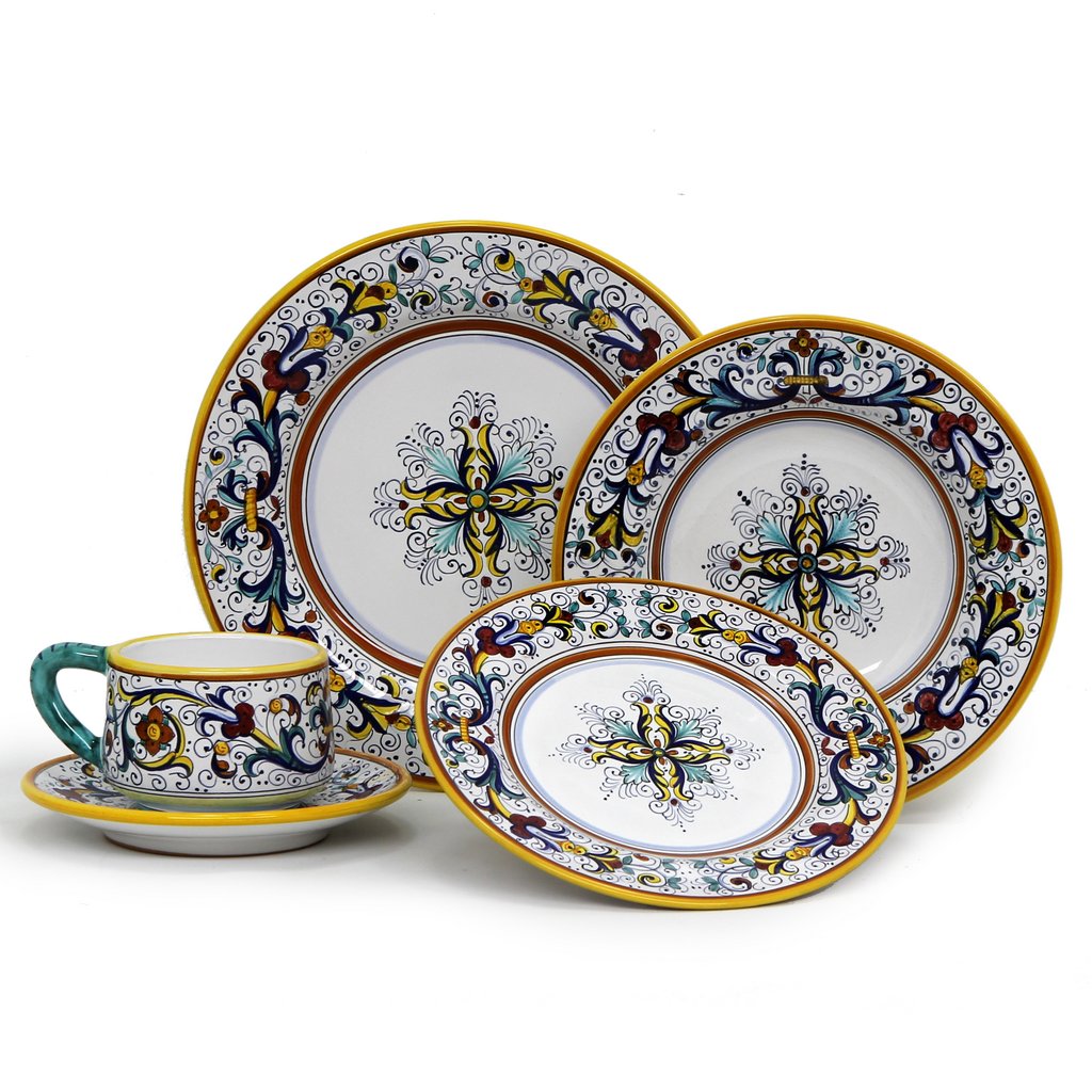 RICCO DERUTA DELUXE: 5 Pieces Place Setting - artisticaitalian.com