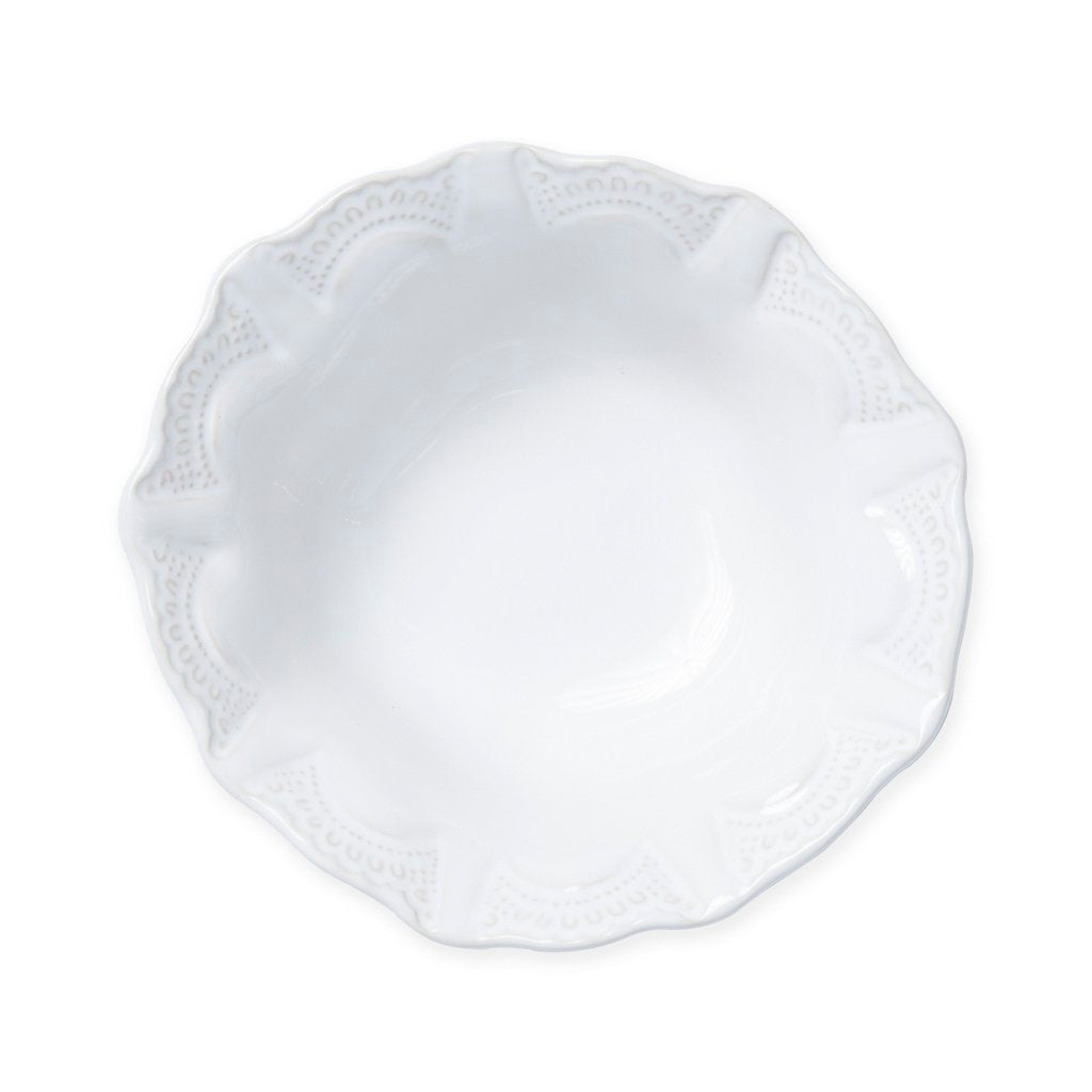 VIETRI: Incanto Stone White Lace Cereal Bowl - artisticaitalian.com