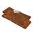 BUSATTI: Hand Towel SET OF 2 PCS Jacquard (100% Linen) RUST - artisticaitalian.com