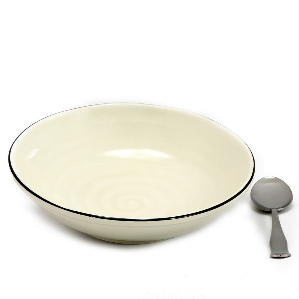 SPIRALE Collection: Dinnerware Set of 9 Items - artisticaitalian.com