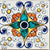 FRANCESCA NICCACCI: Deruta Vario Hand Painted Wall Tile - artisticaitalian.com