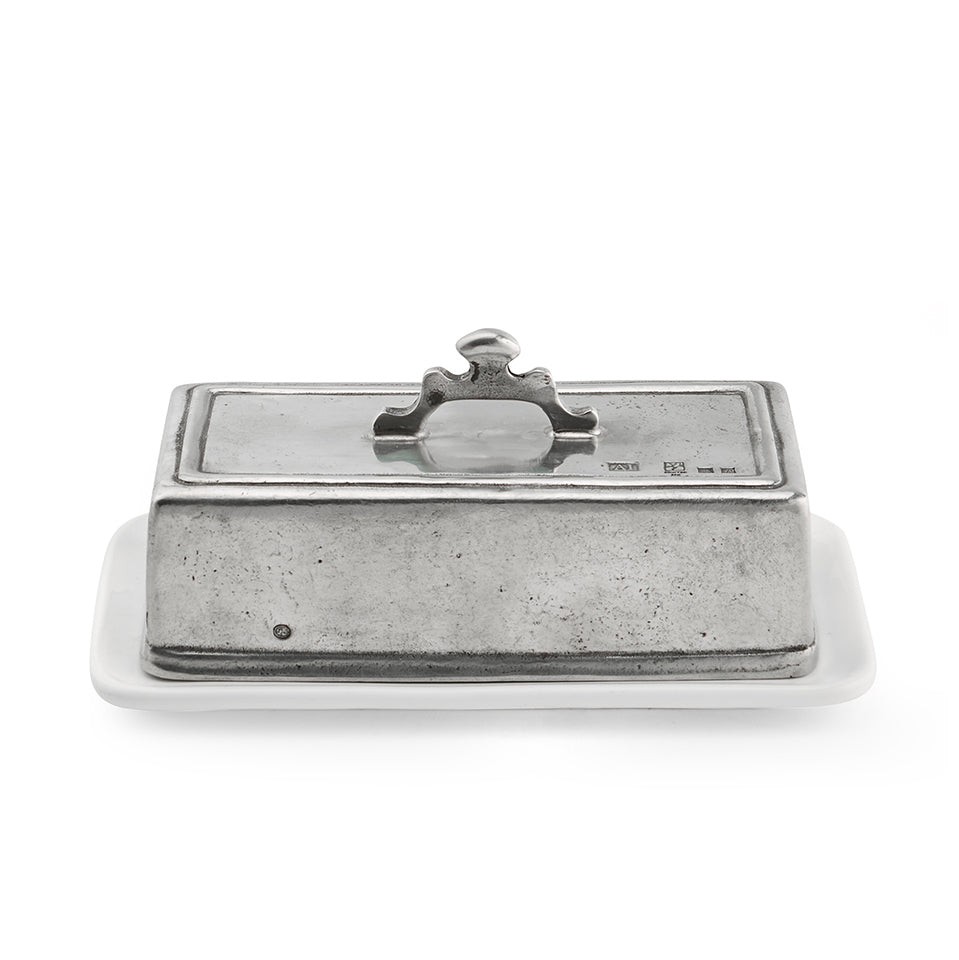 ARTE ITALICA: Tuscan Rectangular Butter Dish - artisticaitalian.com