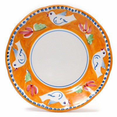 VIETRI: CAMPAGNA Uccello Dinner Plate - artisticaitalian.com