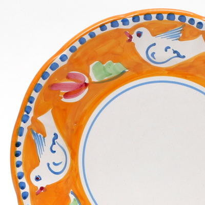 VIETRI: CAMPAGNA Uccello Dinner Plate - artisticaitalian.com