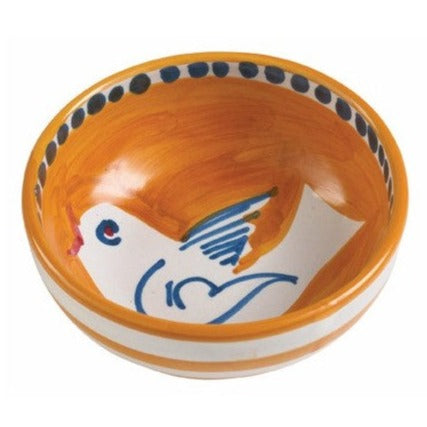 VIETRI: CAMPAGNA Uccello Olive Oil Bowl - artisticaitalian.com