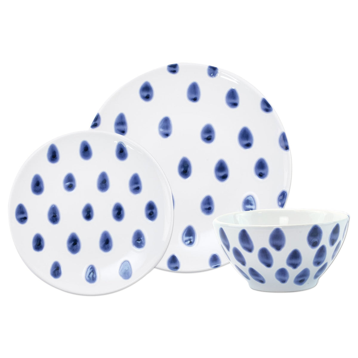 VIETRI: Santorini 3-Piece Place Setting - artisticaitalian.com