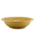 DOLFI CARAMEL BLUE DOTS: Round Bowl Centerpiece CARAMEL with Blue dots - artisticaitalian.com