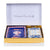 CASA AMALFI SOAPS: Scented Soap Bar with ceramic soap dish - White-Gold Amalfi Set - artisticaitalian.com