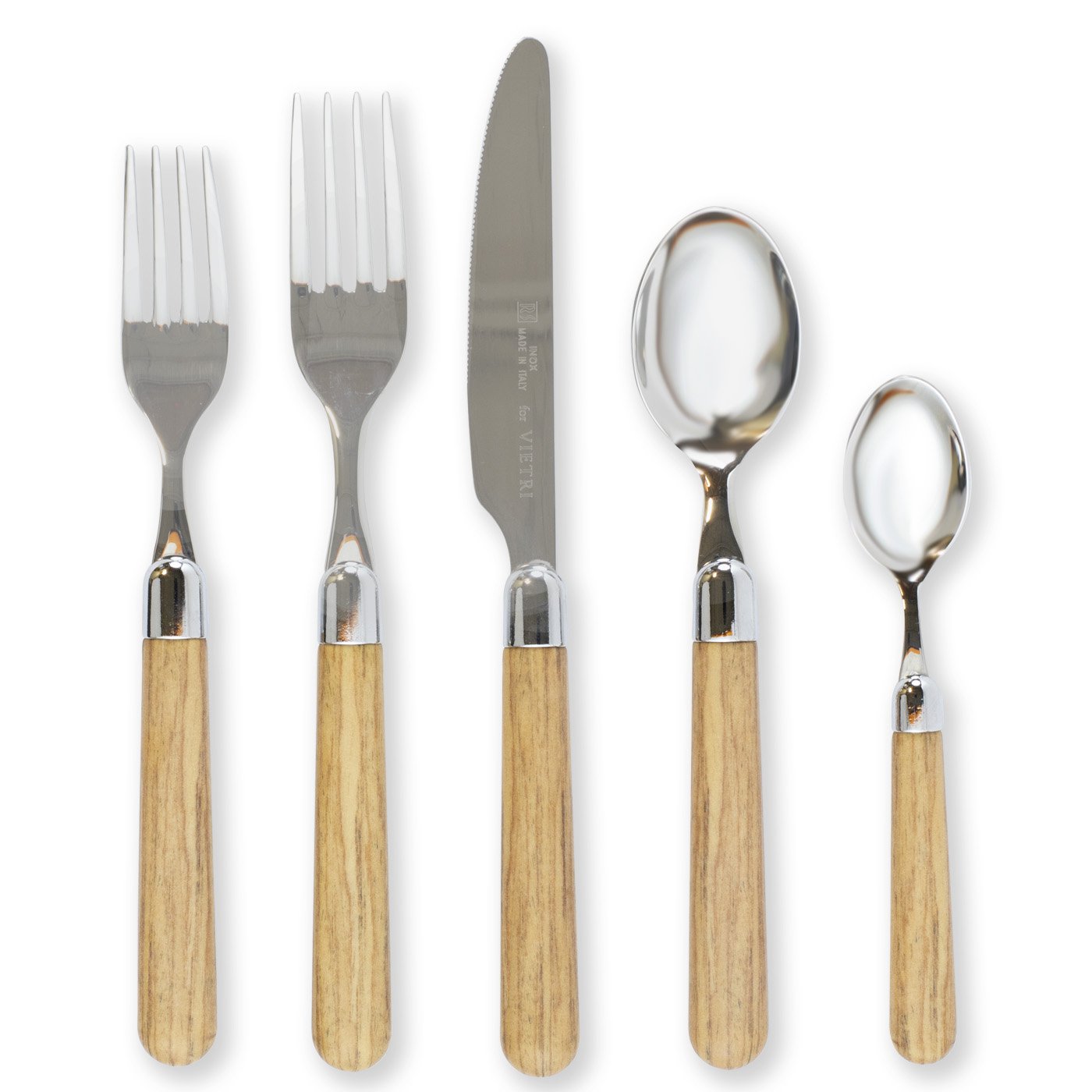 VIETRI: Albero Oak Five-Piece Place Setting - artisticaitalian.com